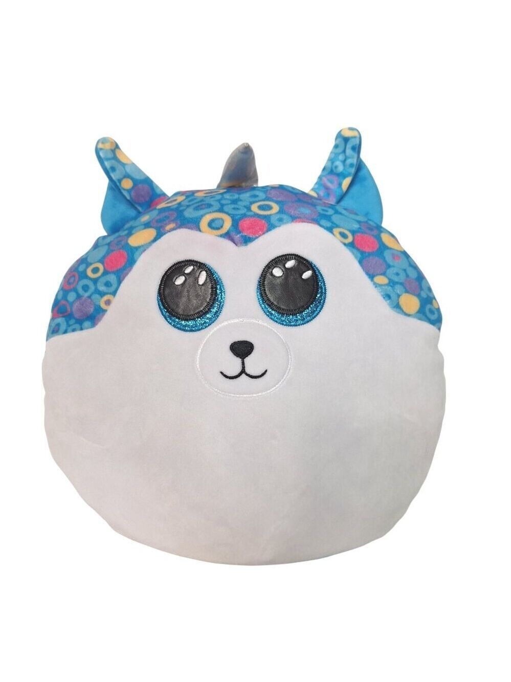 TY Helena Husky Unicorn Squish A Boo Plush 14 Inch